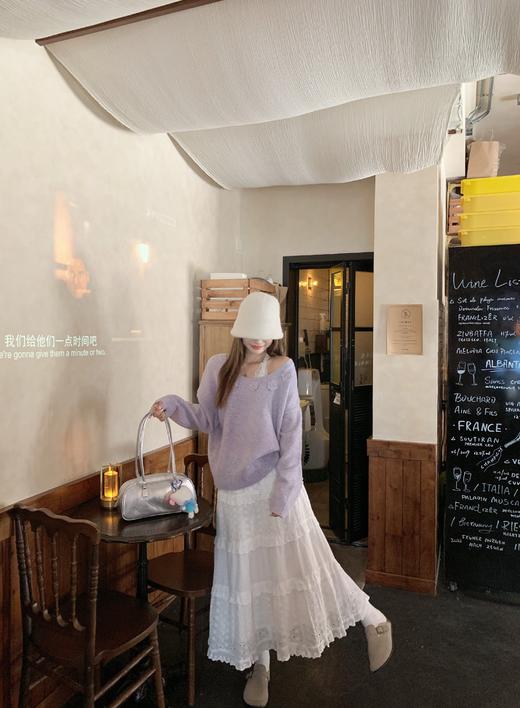 <曾小咸推荐>现货秒杀 ！微信超特价！花朵针织衫（含背心） 日常229.99 立减90 秒杀139.99！！ 商品图9