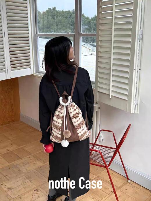 nothe Case布然/NC243113/「北岛絮语」冬日费尔岛双肩包 商品图2