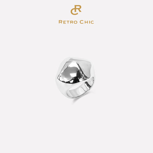 【新品上新】Mordern Art 现代艺术时期 | 菱镜金/银色戒指 商品图1