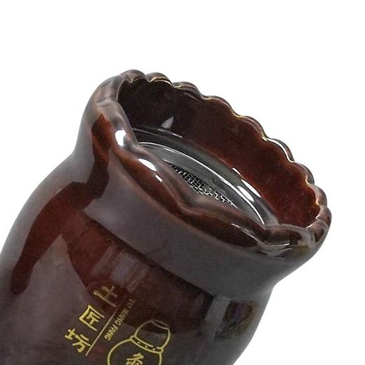 【温灸推拿罐】莲花+齿数双口双层加厚设计按摩艾灸刮痧杯艾灸杯双层防烫不掉灰陶瓷 商品图4