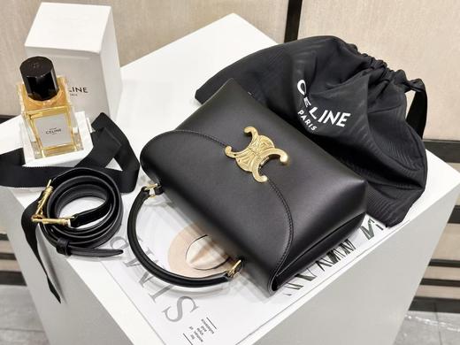 CELINE 赛琳 nino 黑色 光面 牛皮 小号（LZ） 商品图6