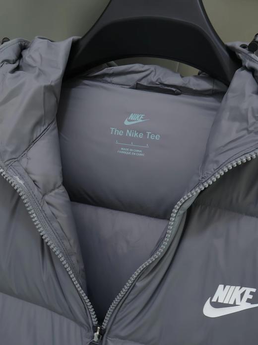 D121804冬季2025简约高蓬松情侣款连帽羽绒服 商品图11