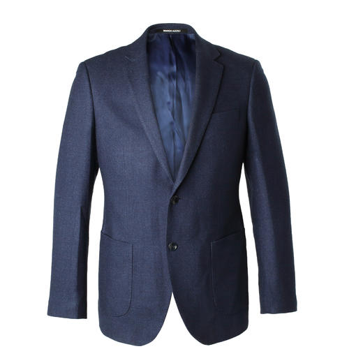 Marco Azzali 藏青色西服单上衣 AG55512B1 商品图0