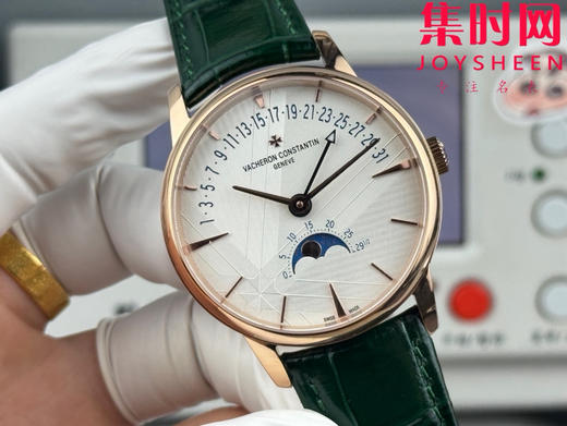 全新升级版 Vacheron constantin 经典之美品鉴江诗丹顿 GR传承系列4010U 逆跳日历款 男士腕表 4010U/000R-B329 商品图3
