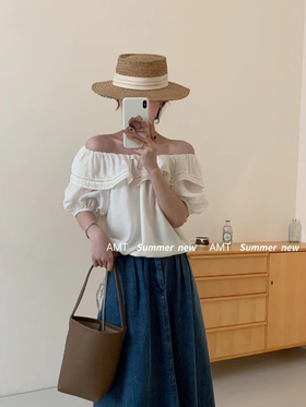 【直播专供】ENJOY2023年夏季橡筋肩两穿上衣 151148344