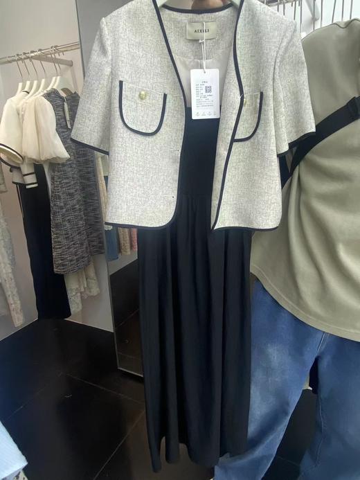 【直播专供款】ENJOY夏季撞色边小香上衣套装 150900848 商品图0