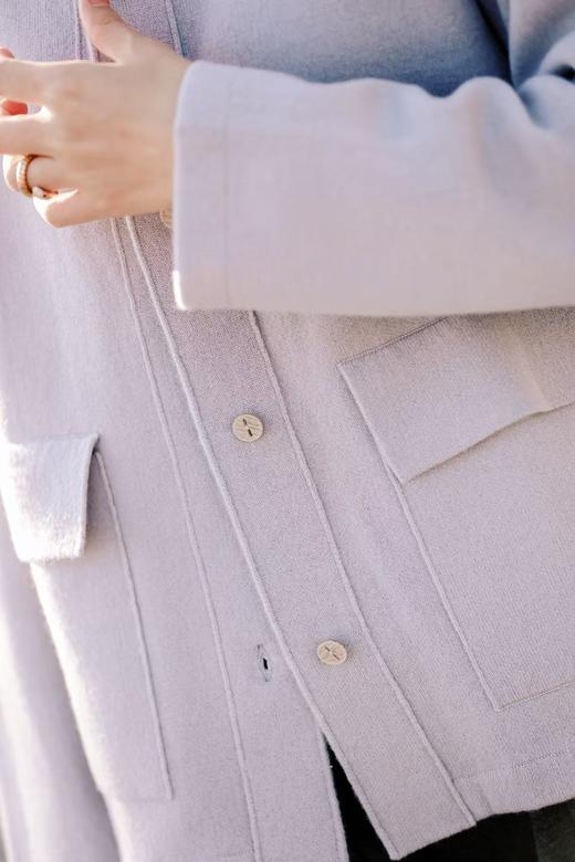 MAISON COVET 纯山羊绒廓形外套 商品图9