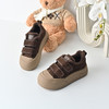 经典鲨2025年冬季专柜新品圆头羊羔绒厚底保暖棉鞋雪地靴女KW316-558101 商品缩略图2