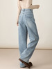 土耳其筷子腿贝贝密绒长直筒牛仔裤 商品缩略图4