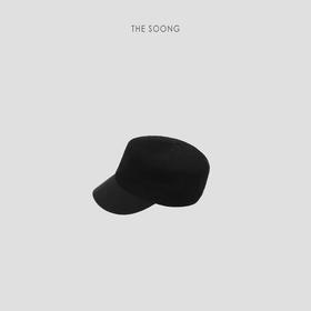 THESOONG"英伦帽"棉麻混纺精密针织轻量立体百搭帽子HWMZ8420