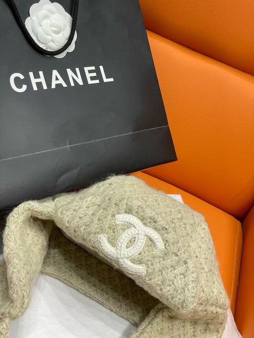 香奈儿 奶杏色针织护耳帽(COCO) 商品图2