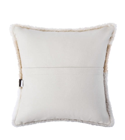 【澳洲品牌】EVERAU 瑰色星云羊皮毛拼色抱枕套EAZ072 商品图3