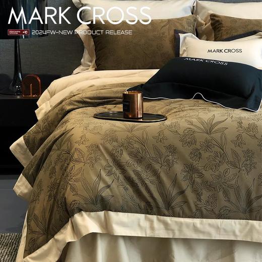 Mark Cross秋冬鎏金绒磨毛四件套加厚全棉纯棉被套轻奢风保暖床品 商品图0