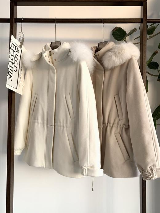 YS2166-LP狐狸毛领大衣外套【Hera&Song】 商品图0