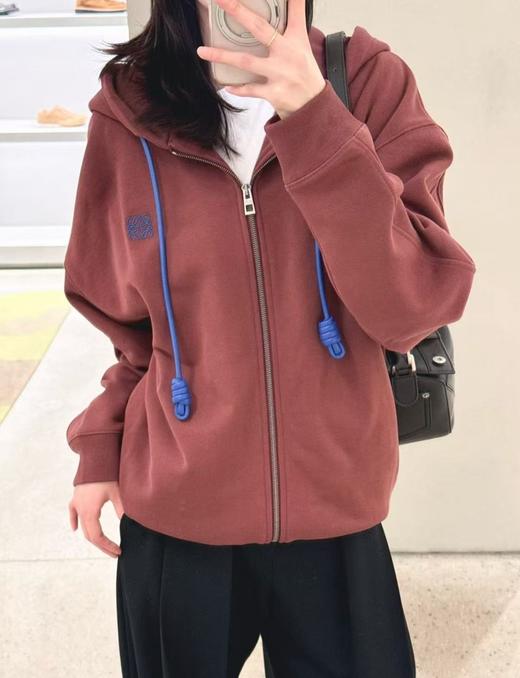 中性款刺绣连帽卫衣外套ho014 商品图3