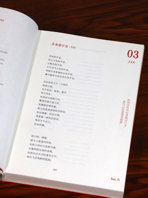 为你写诗 | 诗歌日历· 原创聂鲁达诗集《我们本该日日相逢》· 2026日历特别版·品牌热销礼物首选🎁 商品图4