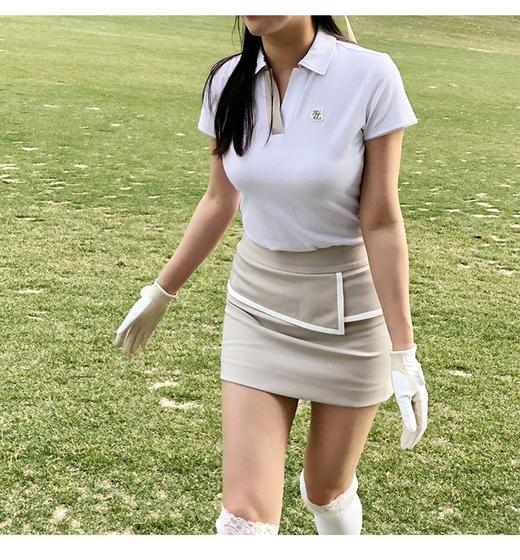 Fairliar仙女家荷叶包裙，高腰版型上身很拉比例，修饰腿型。W821145-40 商品图2