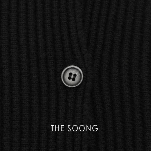 THESOONG"自洽悦己"纯羊毛软糯立体坑条肌理半高领毛衣外套Y8415 商品图4
