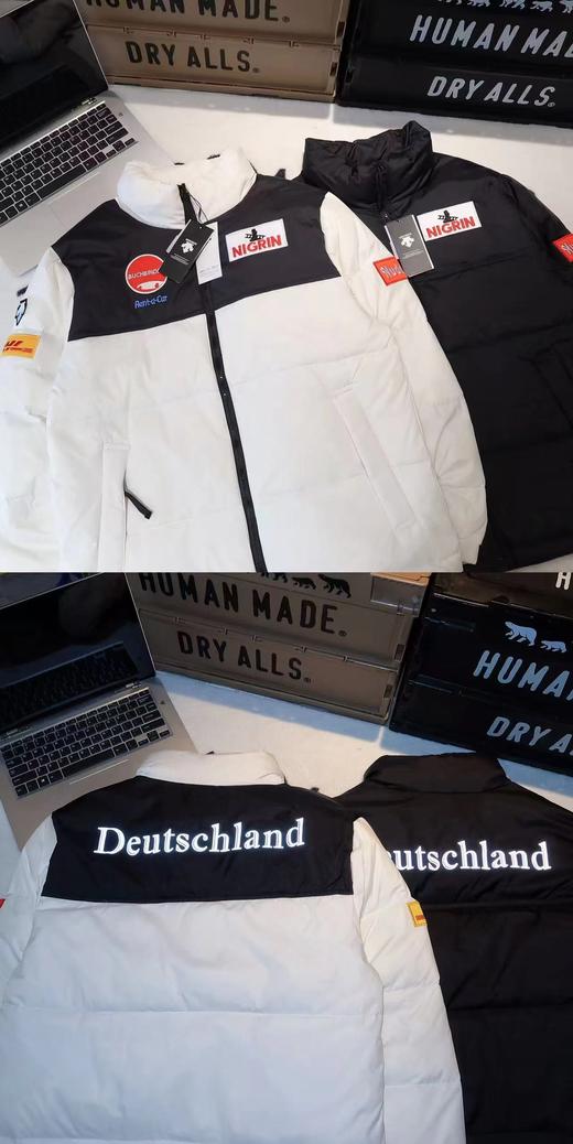 D121827冬季联名款国家队多标羽绒服外套男女同款 商品图9