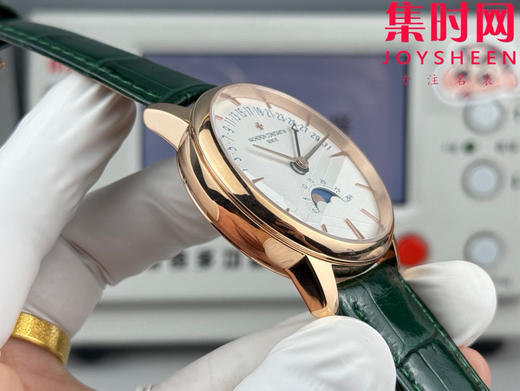 全新升级版 Vacheron constantin 经典之美品鉴江诗丹顿 GR传承系列4010U 逆跳日历款 男士腕表 4010U/000R-B329 商品图5