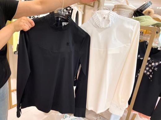 FL家花边褶皱装饰长袖衫来了！W121976-50 商品图0