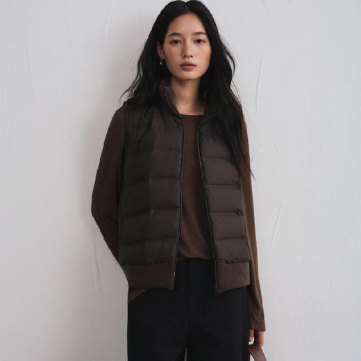 Dr.foever 轻暖拼接羽绒服/马甲 保暖舒适 轻便百搭 多色可选（3-5天发货） 商品图6