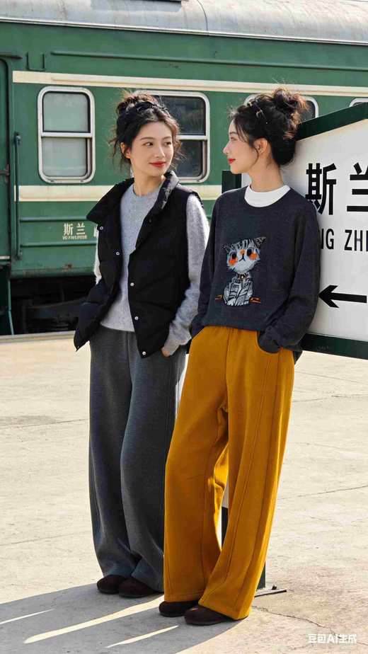 582794立领圆摆羽绒背心马甲，国标90绒子，鸭绒 商品图8