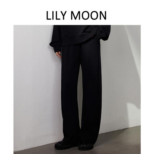 LILY MOON松弛解构设计感修身香蕉裤 商品图5