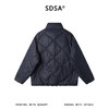 SDSA男士秋冬新款痞帅男装韩版纯色菱形立领羽绒服外套百搭时尚 商品缩略图4