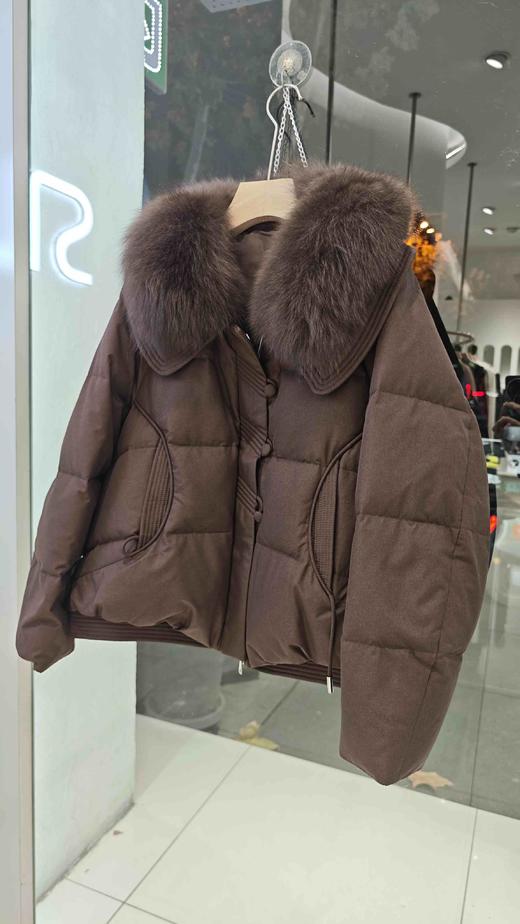 54S127狐狸毛领鹅绒服 商品图6