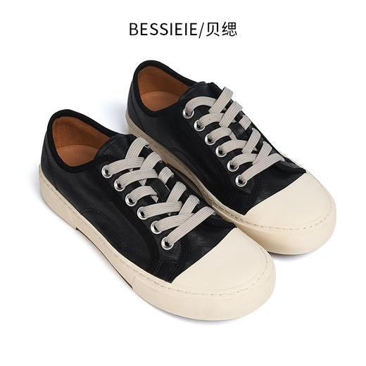 BESSIEIE复古软底休闲鞋 商品图0