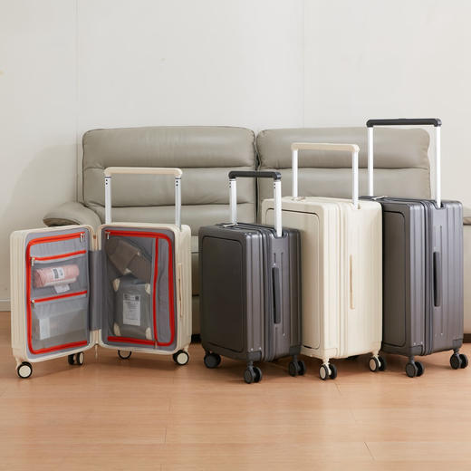 男女旅行箱出差拉杆箱登机箱行李箱万向轮密码箱2321 商品图2