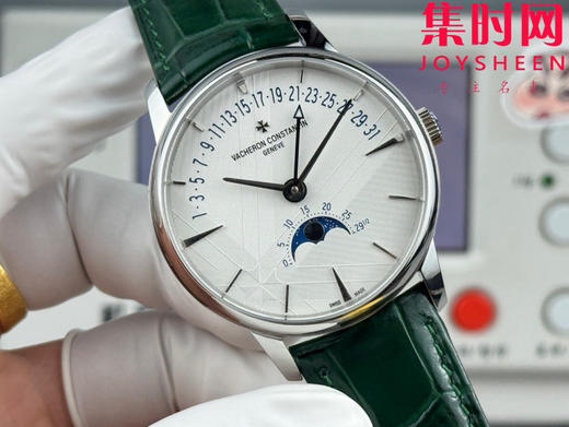 全新升级版 Vacheron constantin 经典之美品鉴江诗丹顿 GR传承系列4010U 逆跳日历款 男士腕表 4010U/000R-B329 商品图6
