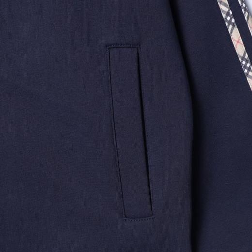 SDSA男士秋冬新款痞帅男装美式高街撞色织带拉链立领卫衣外套百搭 商品图2