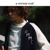 a minimal club复古撞色元宝领针织棒球服定织定染粗针冬AM5BSW01 商品缩略图3