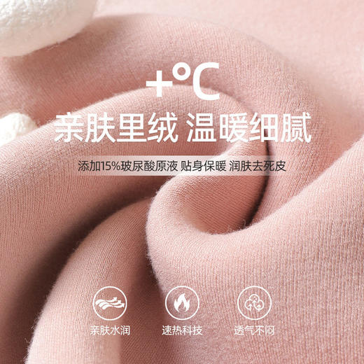 「自」全新升级【铂金会员128/天猫169/差价41】(14958)洛诗琳速热暖肤小黑裤2025冬季加绒一体裤高腰收腹打底裤女 商品图1