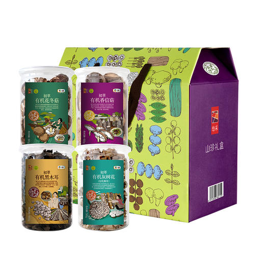 中粮初萃有机山珍礼盒350g（新老包装随机发货哦~） 商品图0