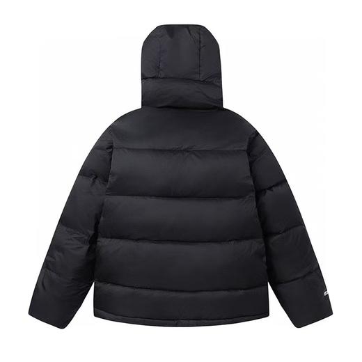 嘶图西经典刺绣小标拼色情侣连帽羽绒棉服 鼎级复刻版本 商品图3