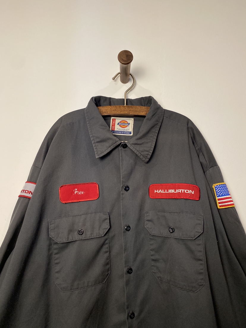 Y2K Vintage Dickies 长袖衬衫 _VLS(2XL)