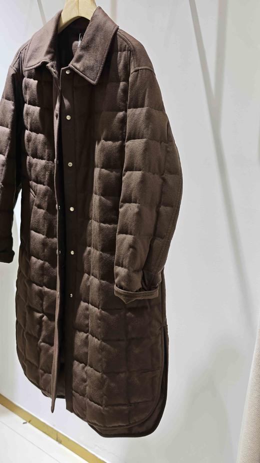 58038G衬衫领长款鹅绒服 商品图5