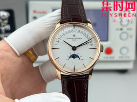 全新升级版 Vacheron constantin 经典之美品鉴江诗丹顿 GR传承系列4010U 逆跳日历款 男士腕表 4010U/000R-B329