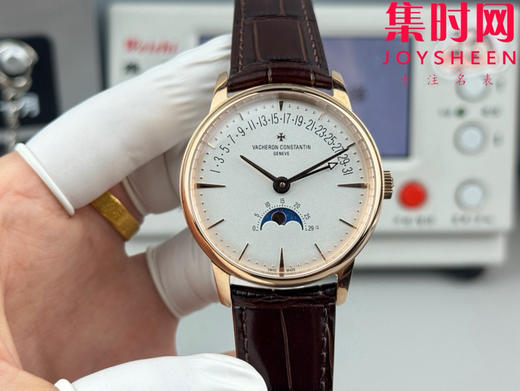 全新升级版 Vacheron constantin 经典之美品鉴江诗丹顿 GR传承系列4010U 逆跳日历款 男士腕表 4010U/000R-B329 商品图0