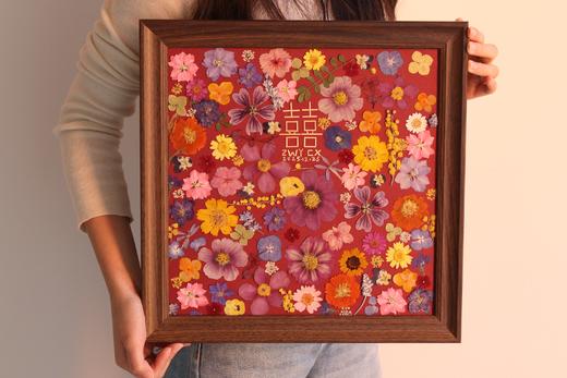 囍·押花画 新婚礼物可定制 商品图2