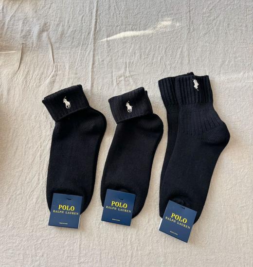 直发 柜上200➕一双，原厂出，每一双都带卡纸 【拉夫*96针刺绣粗线挽口女棉袜】 商品图4