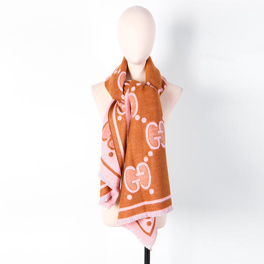 简约气质春冬围巾女百搭披肩保暖围脖 商品图2