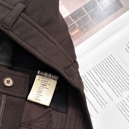 直发【JS3693219】高腰加厚醋酸羊毛A字五分西装短裤靴裤（配腰带） 商品图7