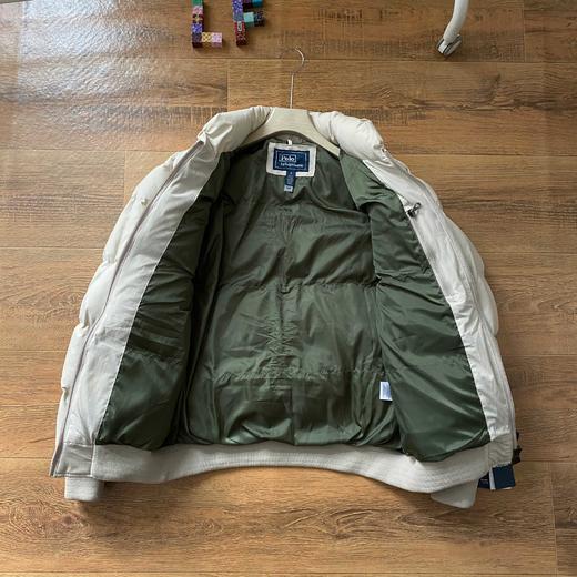 拉夫劳伦格纹布男士立领羽绒服 商品图6