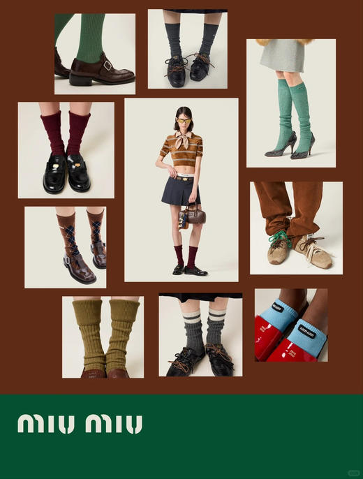 miu格子袜子121607 商品图7