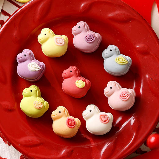 【卡通汤圆】悠享时圣诞卡通汤圆黑芝麻元宵冬至手工造型儿童营养早餐速食点心 商品图3