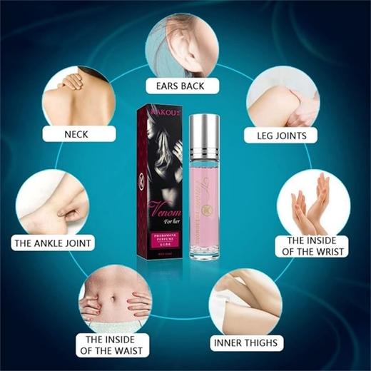 【3支装】Kakou咔口 venom系列高级女士10毫升香水 滚轮设计 商品图3